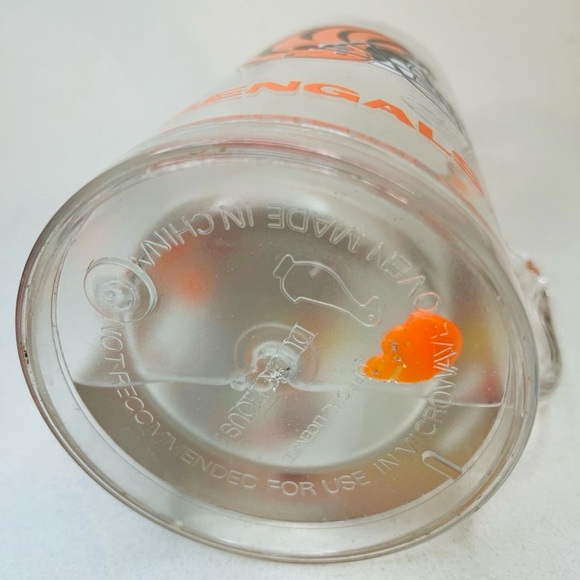 NFL Cincinnati Bengals Insulated Drinking Mug ~ Vintage ~ Football - Picture 3 of 4